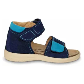 orthopedic boy sandals: T77: color blue