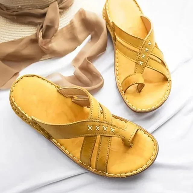 Orthopedic Slide Ring Toe Sandals