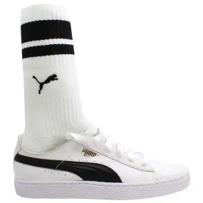 Puma Basket Sock Style Womens White Trainers