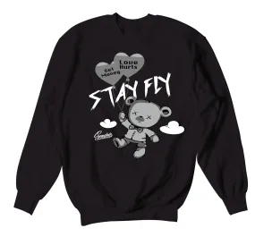 Retro 11 Cool Grey Money Over Love Sweater