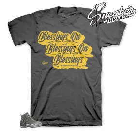 Retro 12 Dark Grey Blessings Shirt