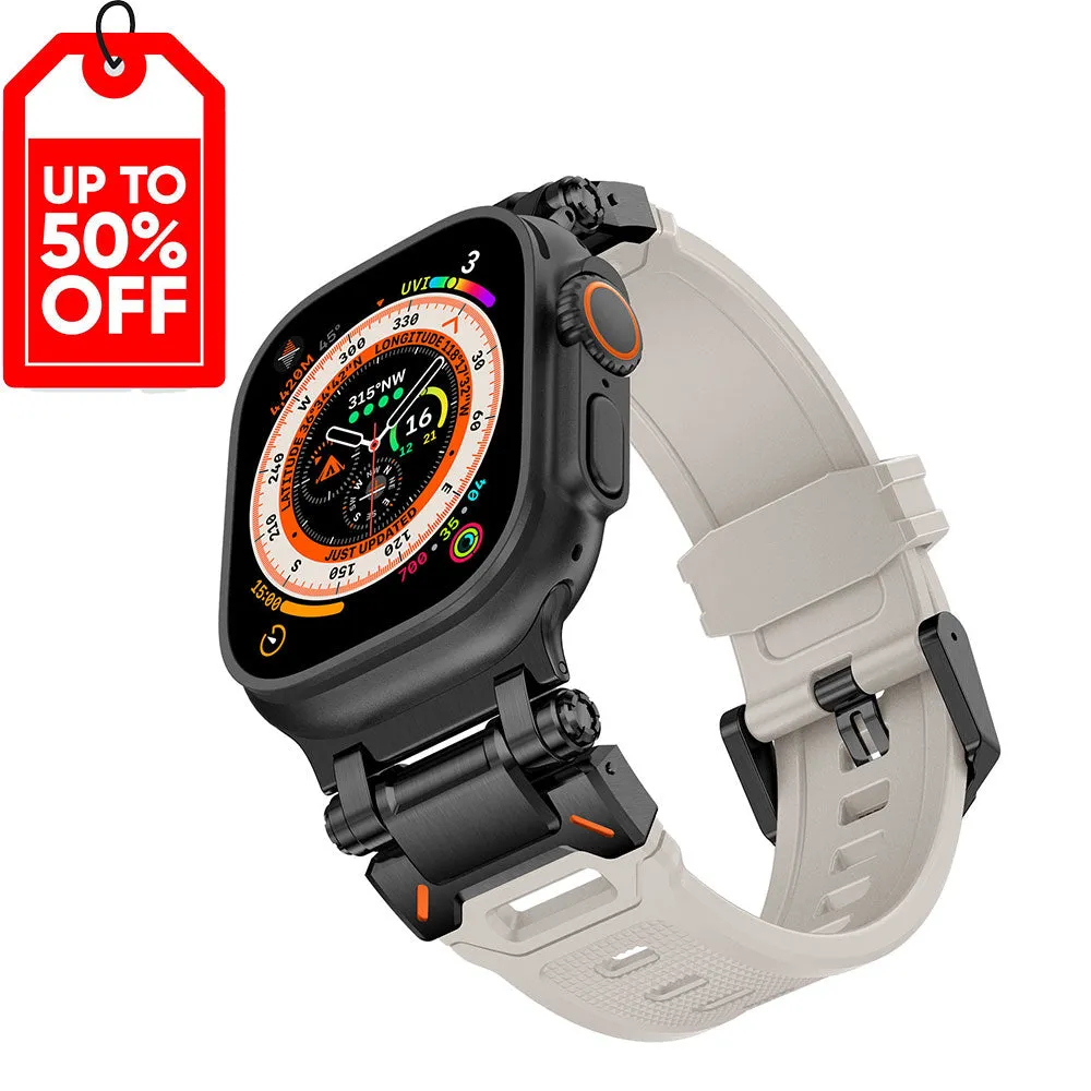 Rugged Velcro Sport Apple Watch Starp for iwatch Series SE for Men【49mm/45mm/44mm/42mm】