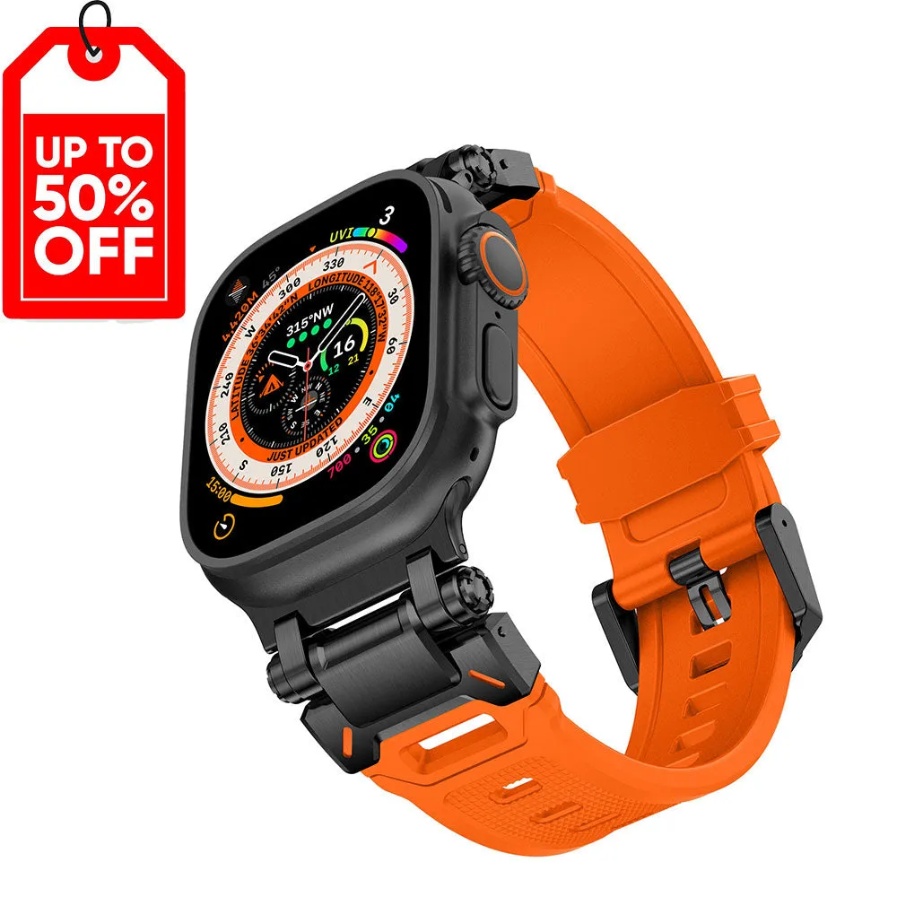 Rugged Velcro Sport Apple Watch Starp for iwatch Series SE for Men【49mm/45mm/44mm/42mm】