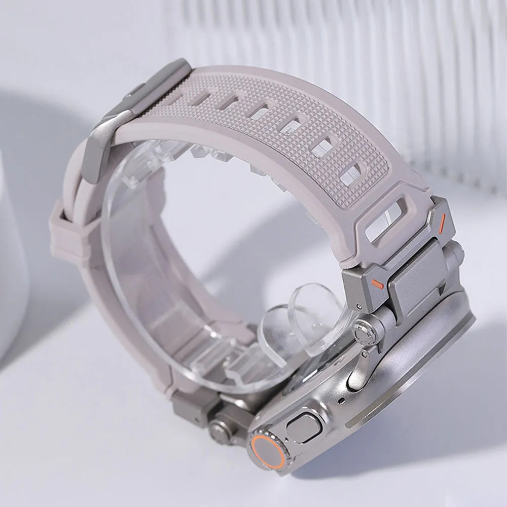 Rugged Velcro Sport Apple Watch Starp for iwatch Series SE for Men【49mm/45mm/44mm/42mm】