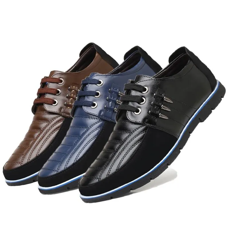 Shoes - High Quality Leather Men Casual Shoes