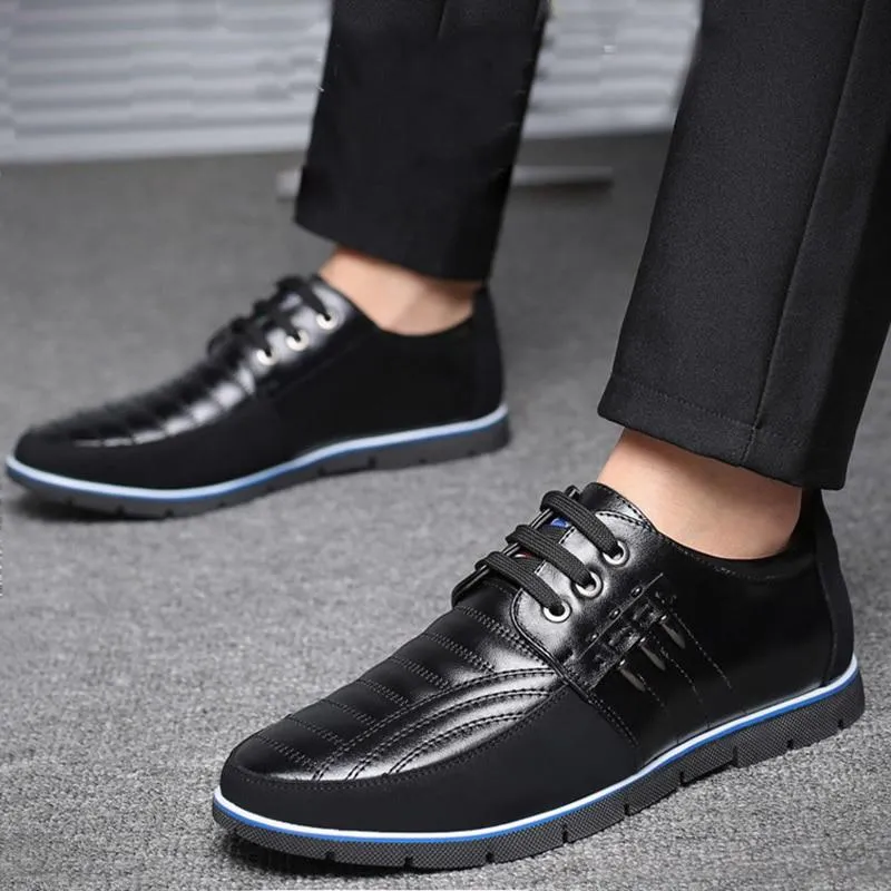 Shoes - High Quality Leather Men Casual Shoes