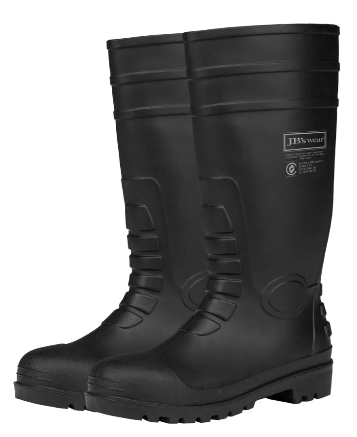Steel Toe Cap And Steel Plate Gumboot (JB-9G1)