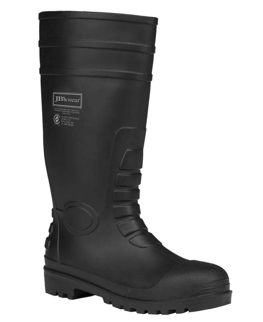 Steel Toe Cap And Steel Plate Gumboot (JB-9G1)