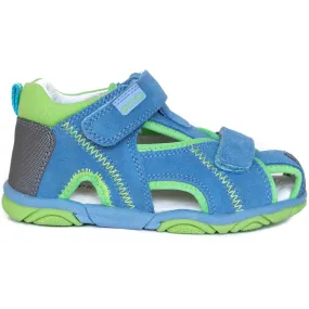 STOLER blue toddler boy arch support sandals