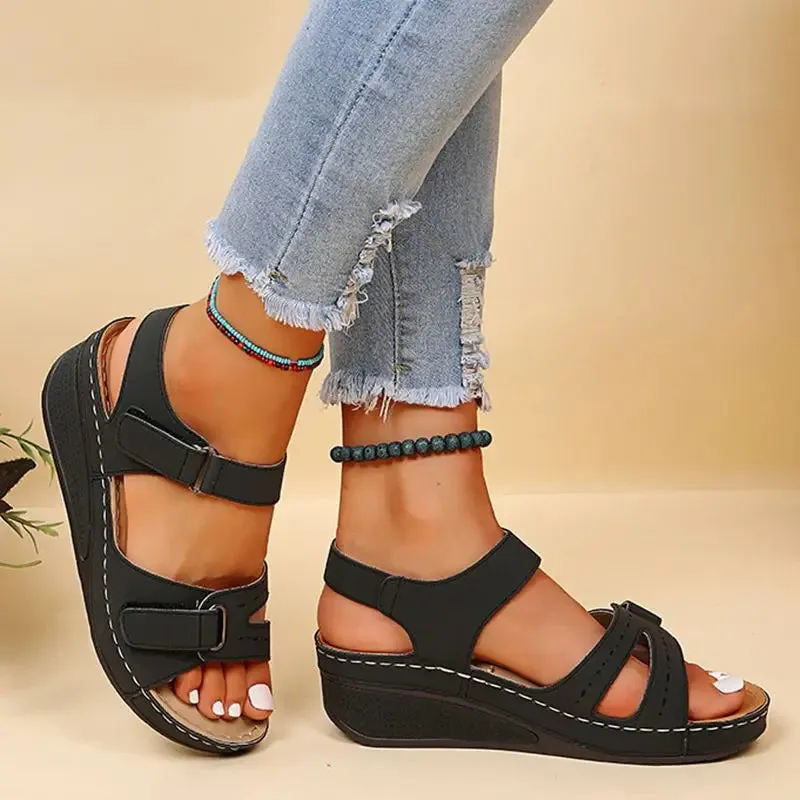 Sylis | Harper Orthopedic Strappy Sandals