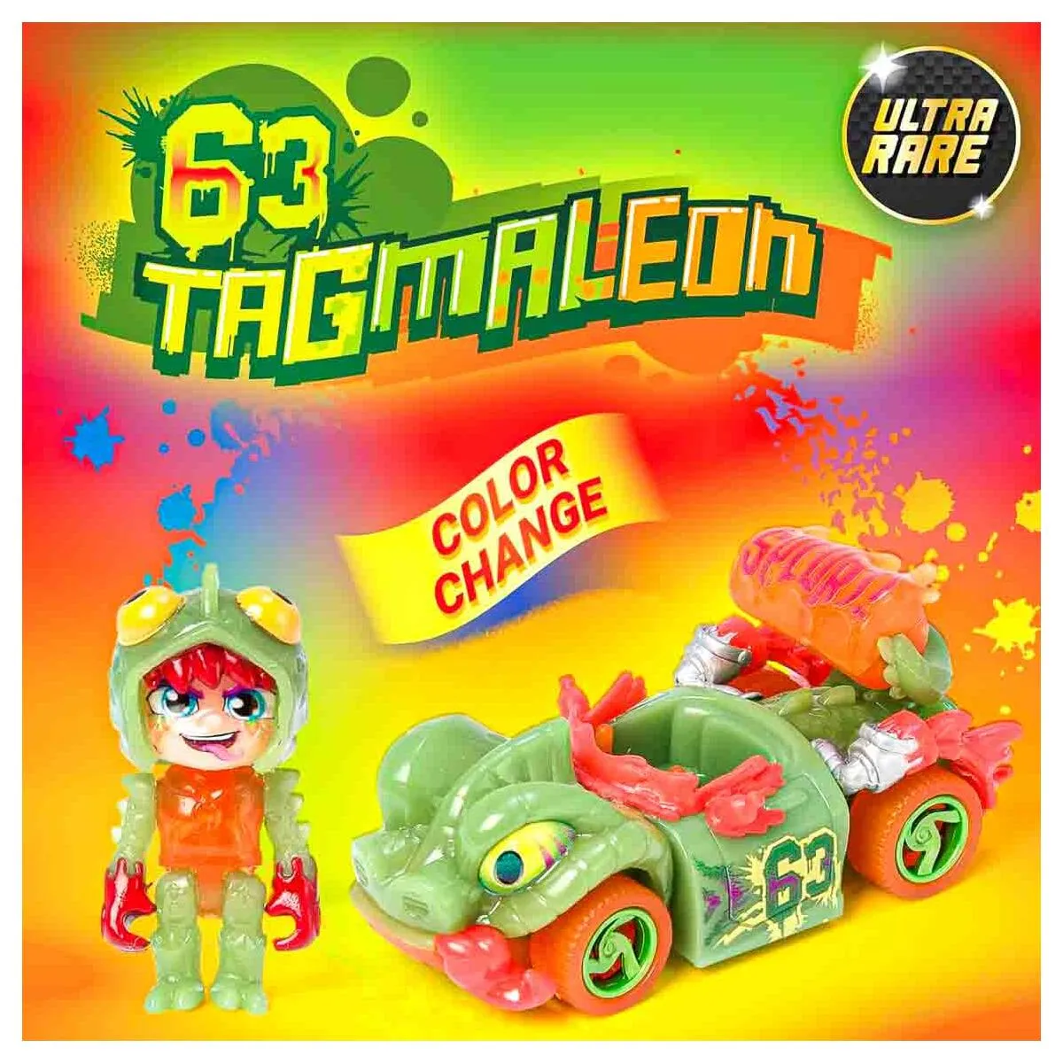 T-Racers Turbo Tuning Teams Mix and Race Colour Rush Series (styles vary)