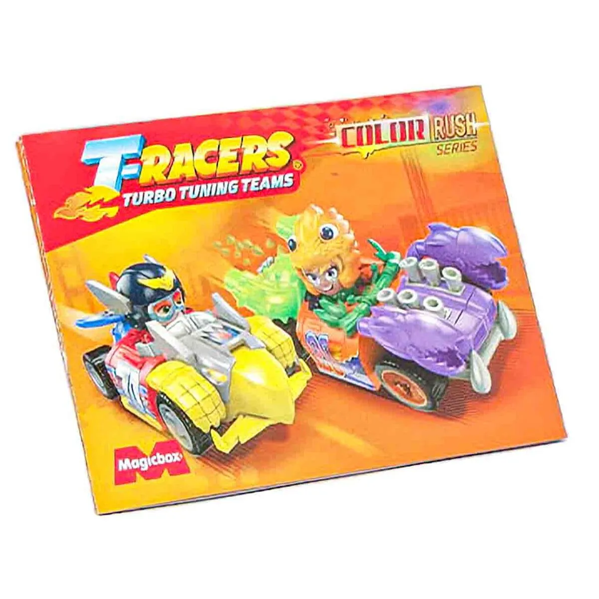T-Racers Turbo Tuning Teams Mix and Race Colour Rush Series (styles vary)