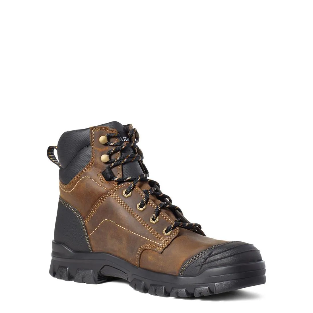 Treadfast 6 inch Soft-Toe Boot Distressed Brown