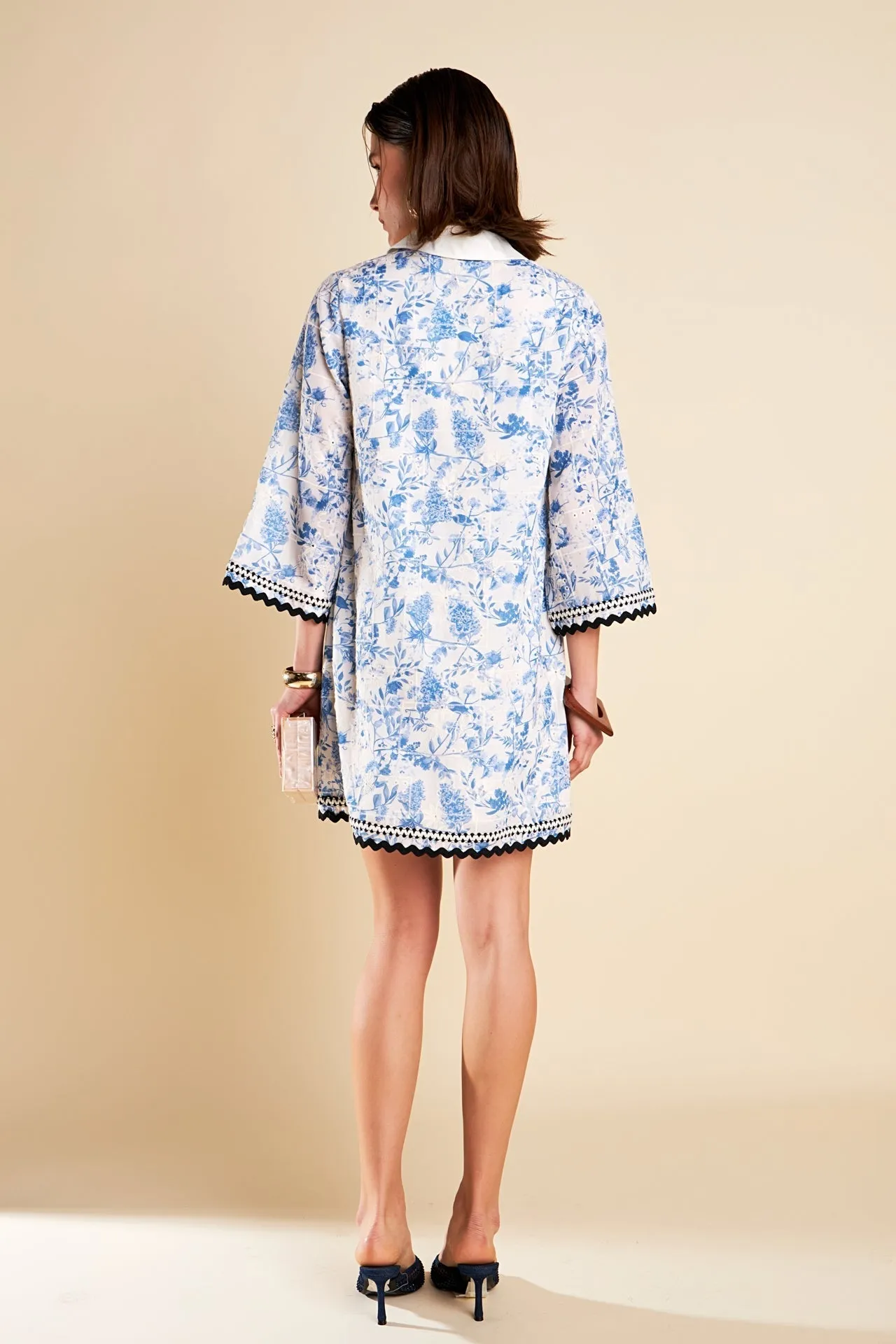 Tunic Dress with Trim Detail