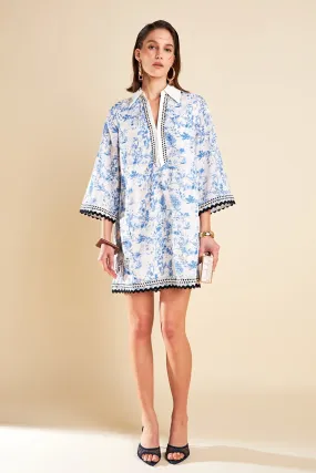 Tunic Dress with Trim Detail