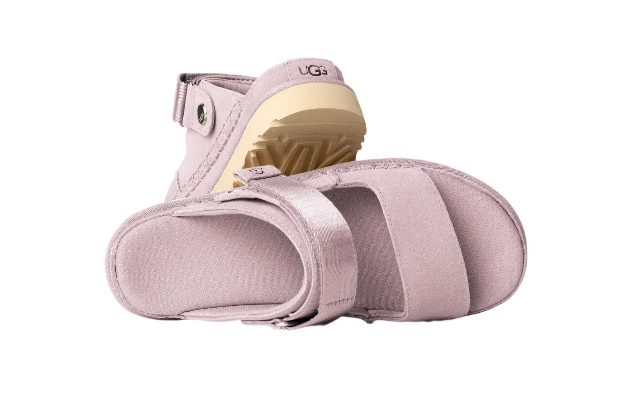 UGG® Women's Goldenstar Glide Sandal - Bay Fog