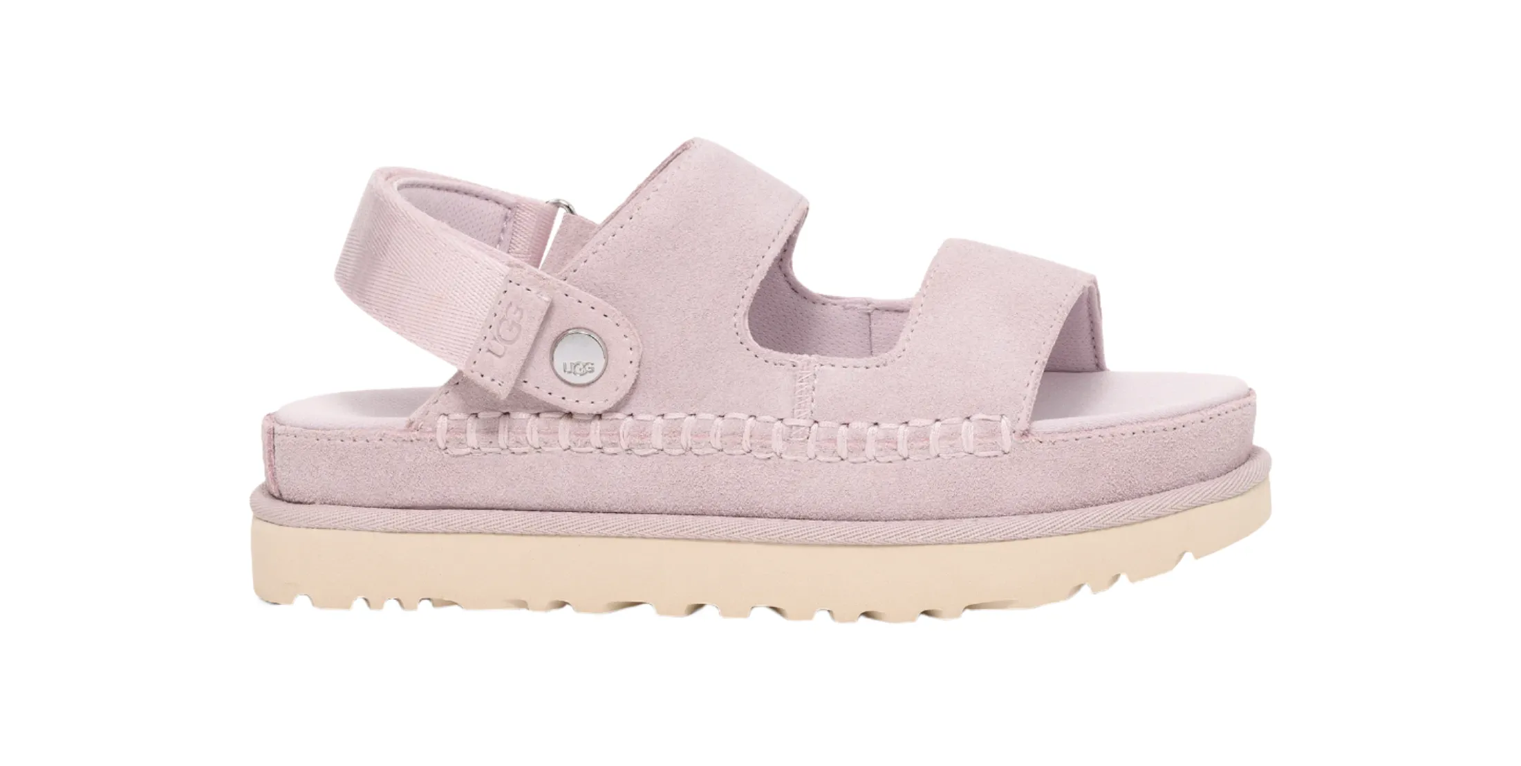 UGG® Women's Goldenstar Glide Sandal - Bay Fog