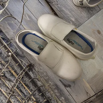 Vintage Abeba light air cushion grey shoe