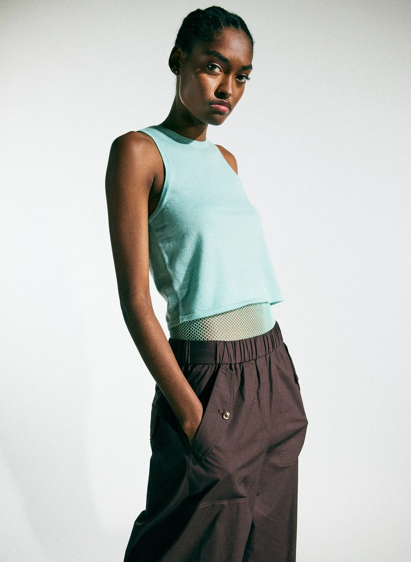 Vintage Cotton Cargo Convertible Pant