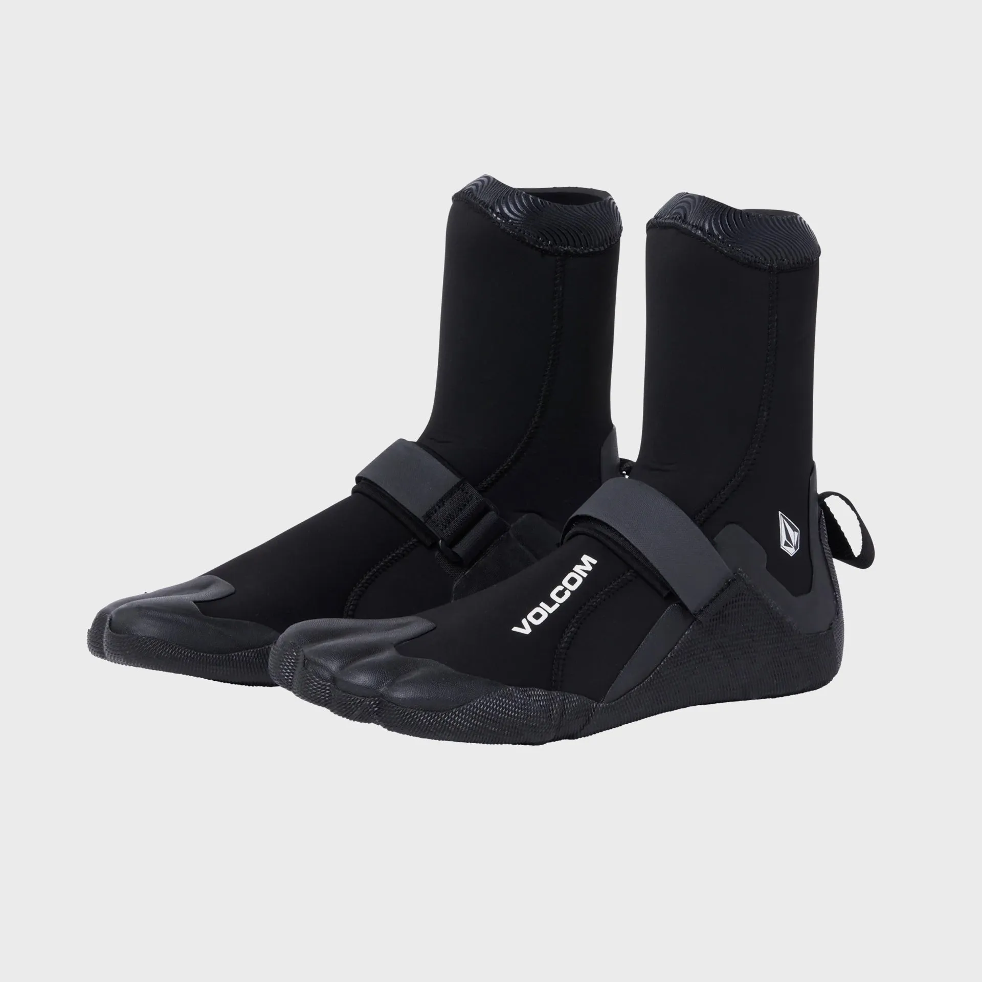Volcom Mens 5mm Round Toe Booties - Black