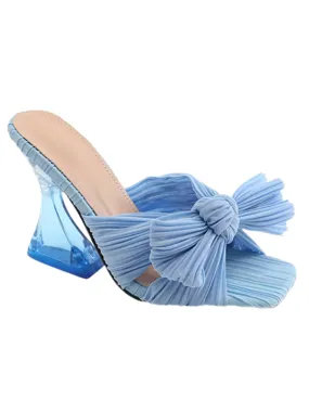 Wedding Shoes Square Toe&Mules