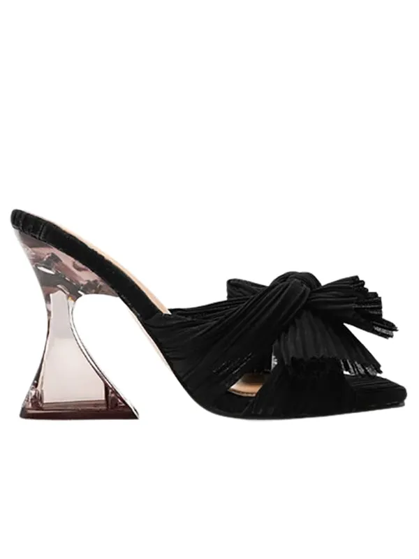 Wedding Shoes Square Toe&Mules
