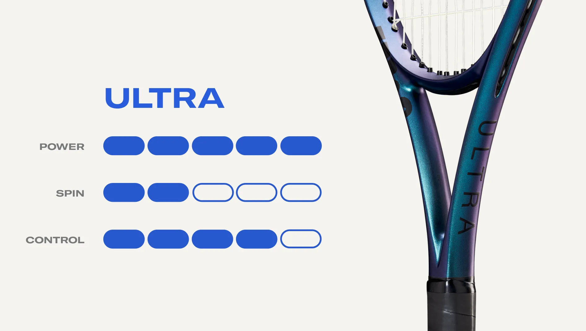 Wilson Ultra 100L V4.0 Tennis Racquet Unstrung