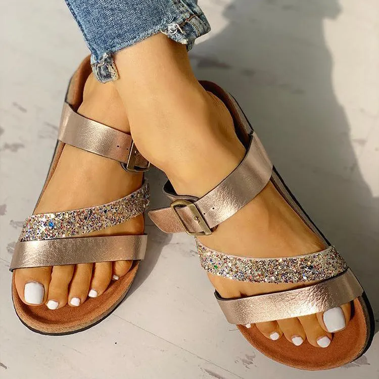 Women Flat Slippers Sandals
