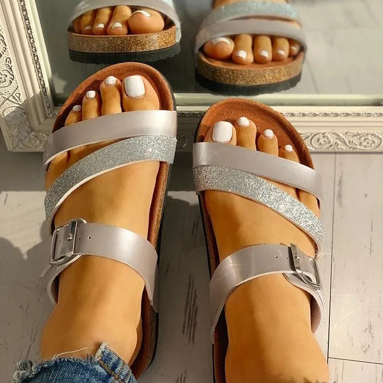 Women Flat Slippers Sandals