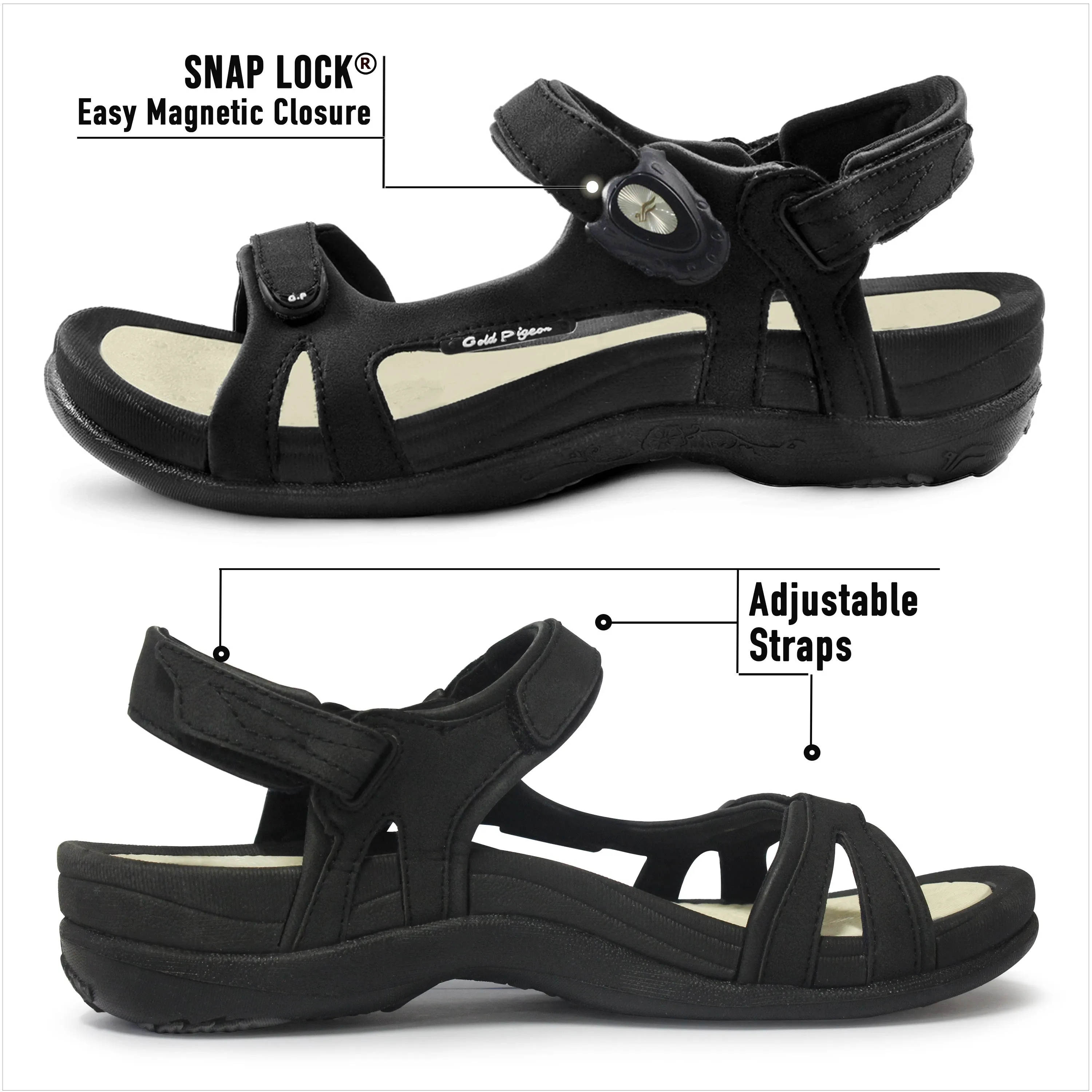 Women Signature: 9179 Black Beige