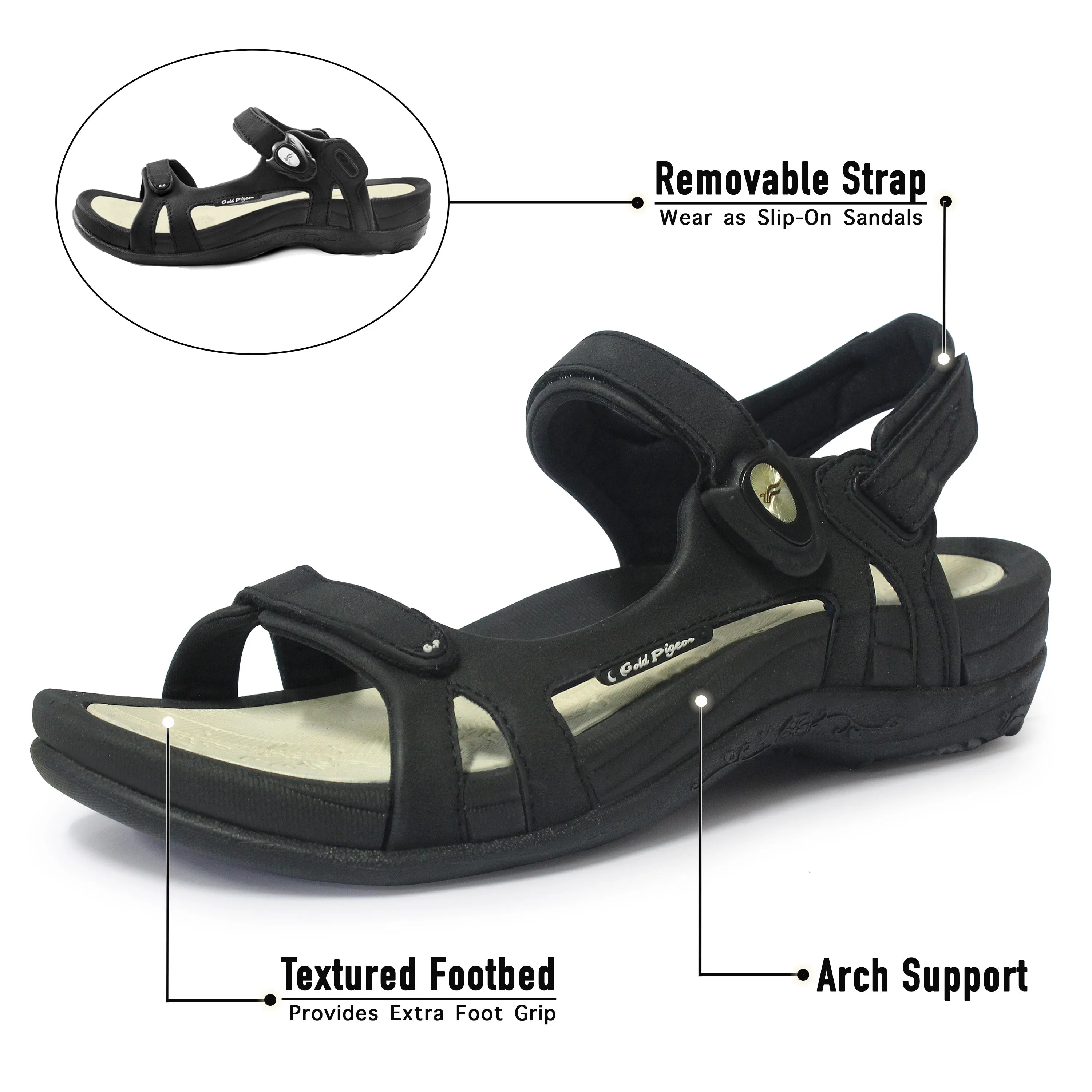 Women Signature: 9179 Black Beige