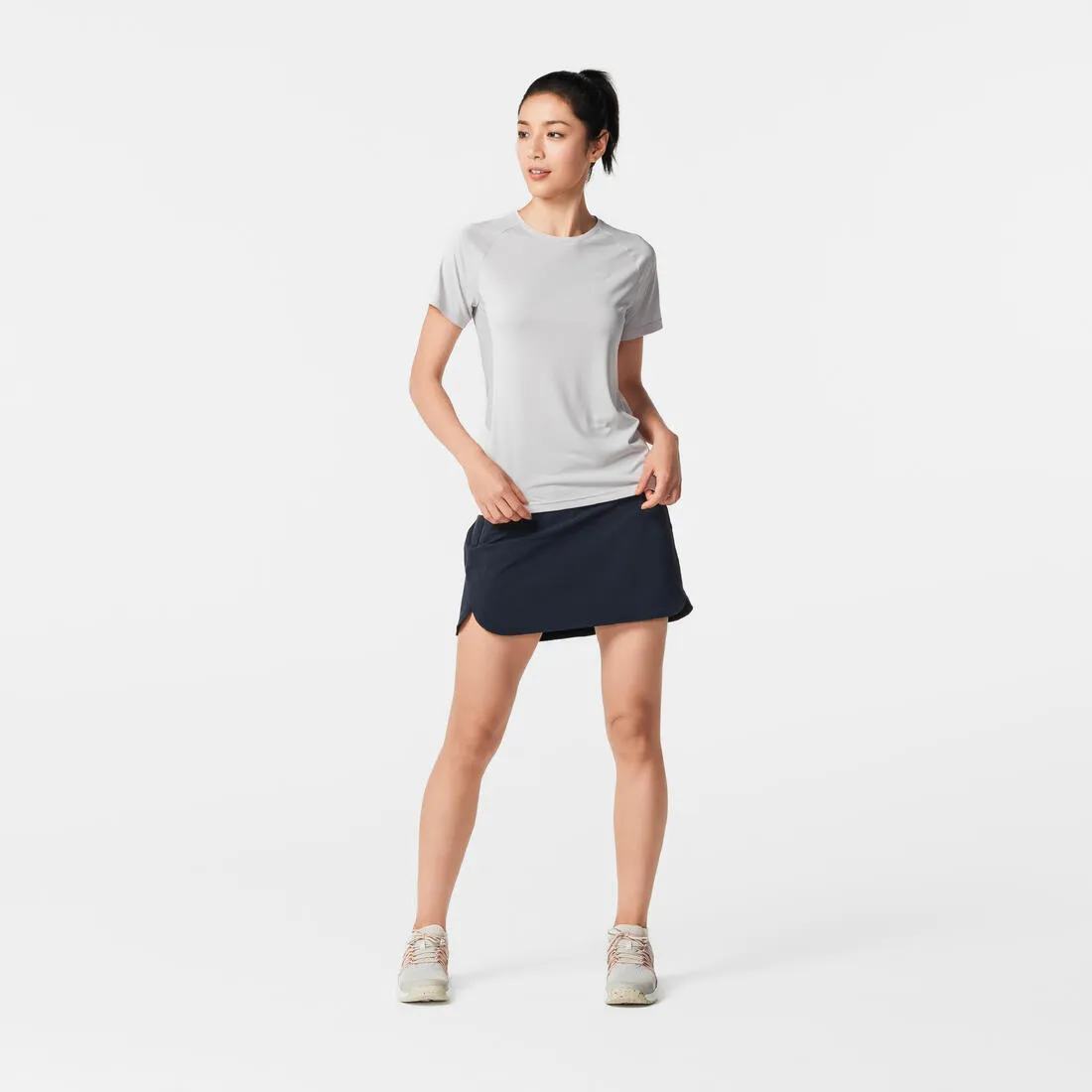 Women's Mountain Hiking T-shirt - 500