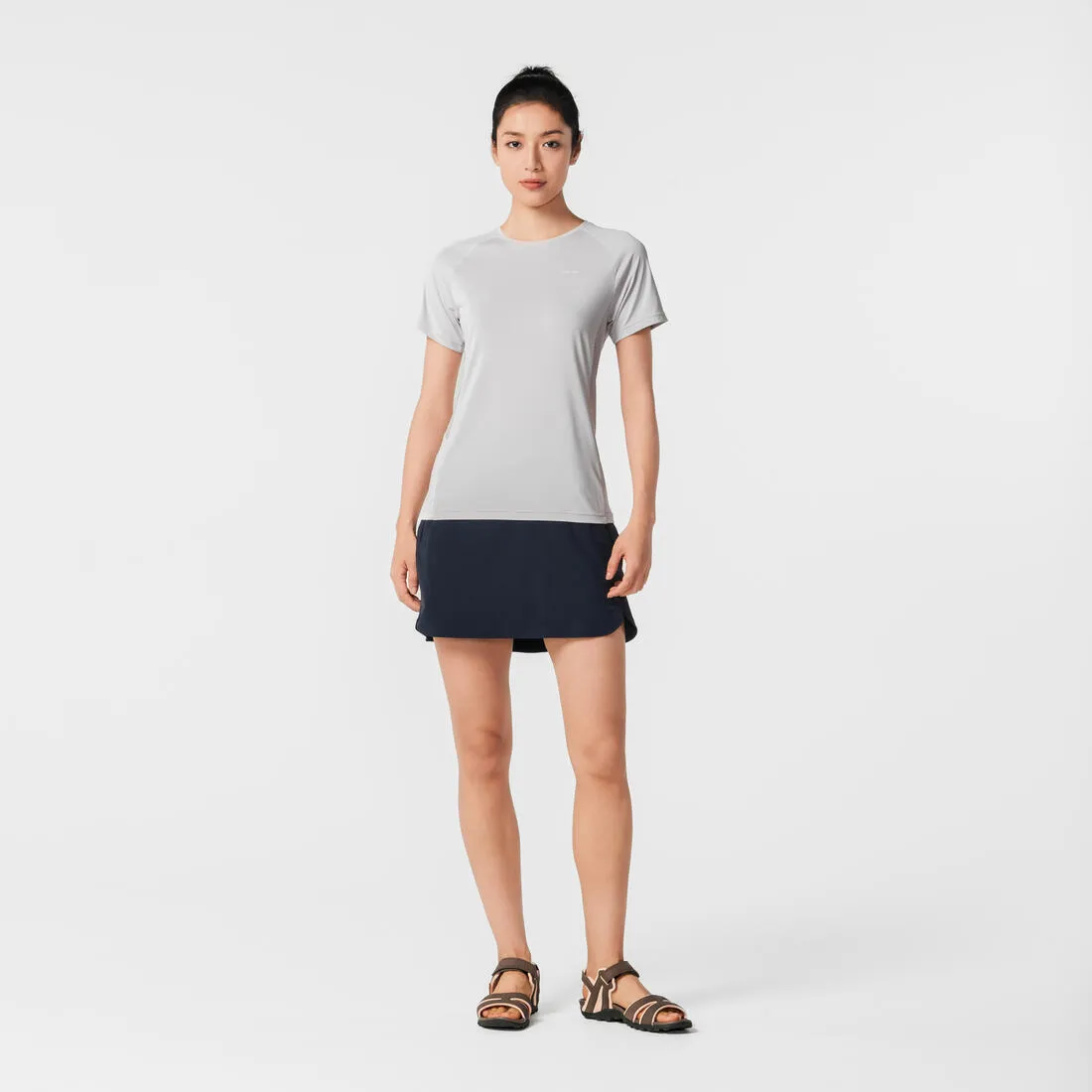 Women's Mountain Hiking T-shirt - 500