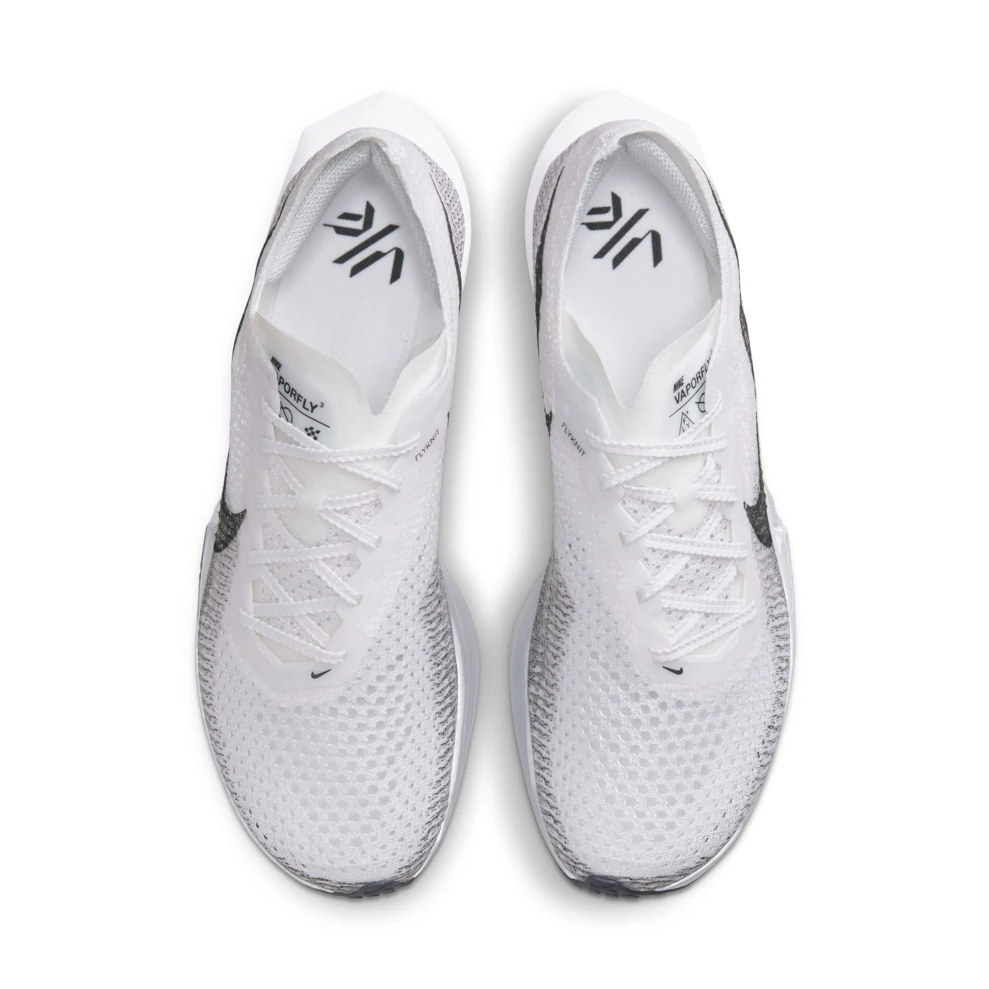 Women’s ZoomX Vaporfly 3 (100 - White/Particle Grey/Metallic Silver/Dark Smoke Grey)