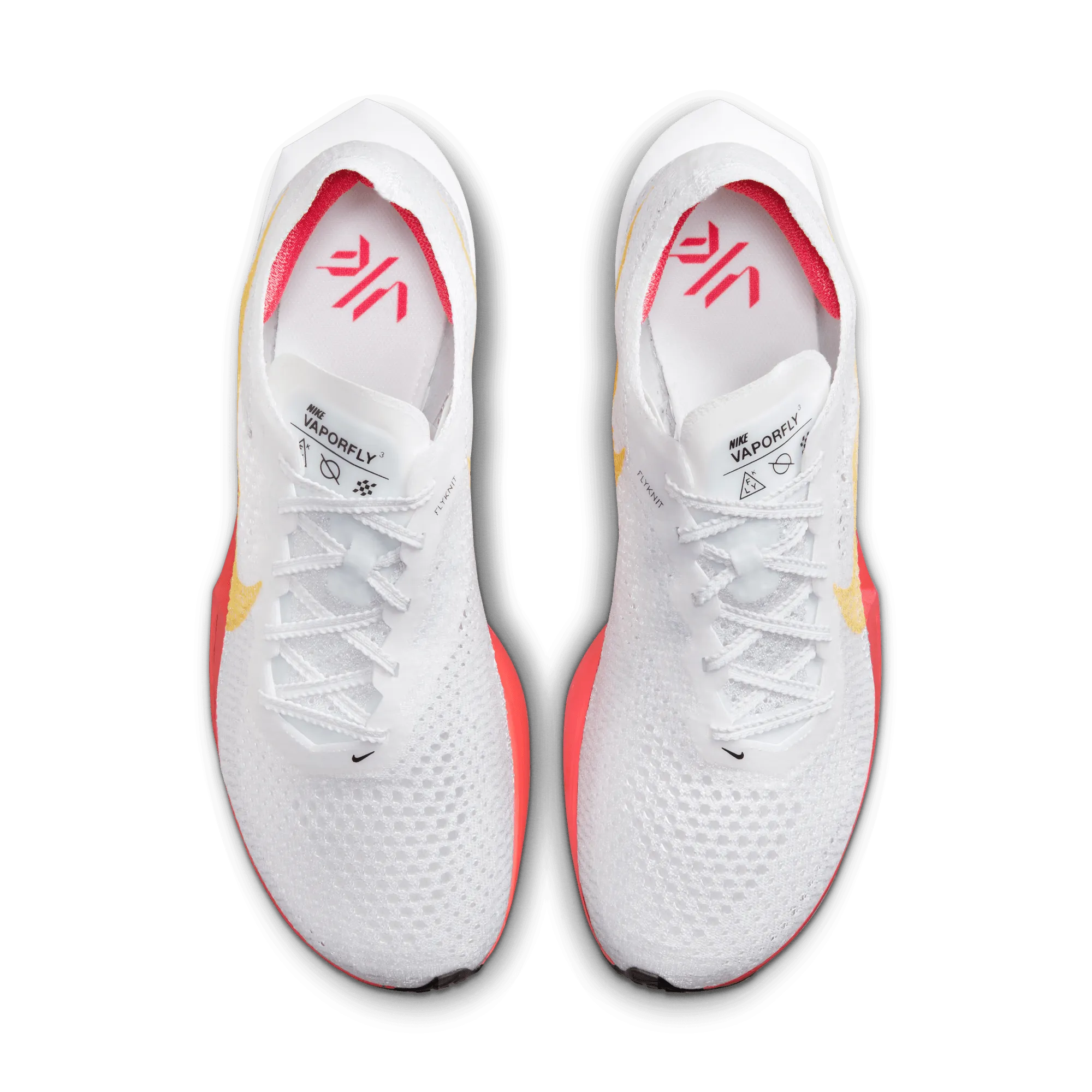 Women’s ZoomX Vaporfly 3 (101 - White/Topaz Gold-Sea Coral-Pure Platinum)