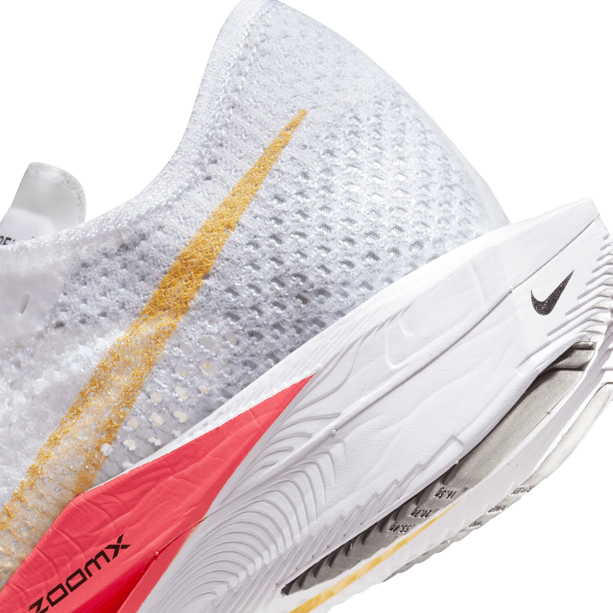 Women’s ZoomX Vaporfly 3 (101 - White/Topaz Gold-Sea Coral-Pure Platinum)