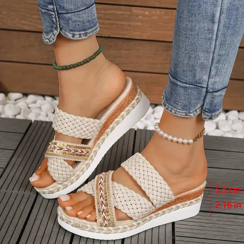 YARRA BAY™ ORTHOPEDIC WEDGE SANDALS